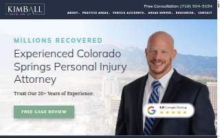 Kimball Injury Law of Security-Widefield website