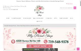 My Floral Shop of Security-Widefield website