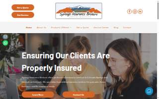 Springs Insurance Brokers of Security-Widefield website