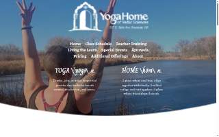 Yoga Home website