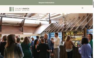 Church Ranch Event Center and Wedding Venue website