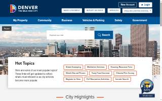 Denver Event Rental of Sherrelwood website