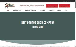 Don's Garage Door Repair website
