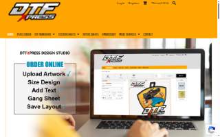 DTFXpress website
