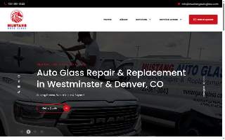 Mustang Auto Glass of Sherrelwood website