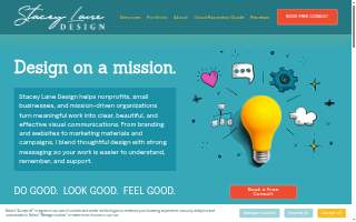 Stacey Lane Design website