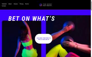 The Body Refinery website
