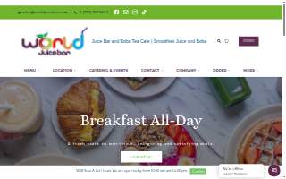 World Juice Bar website