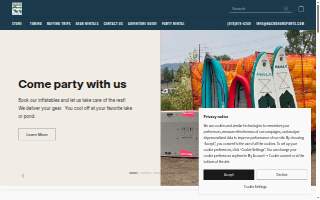 Backdoor Sports website