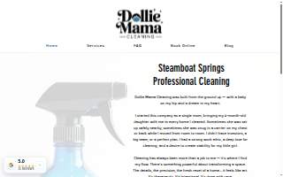 Dollie Mama Cleaning LLC website