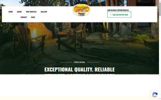 Gecko Landscape & Design website