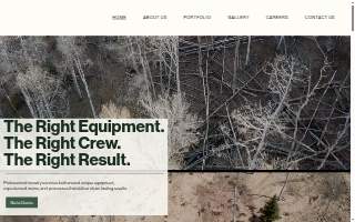 Marshall Forestry Solutions website