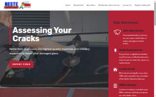 Neste Auto Glass website