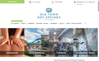 Old Town Hot Springs website