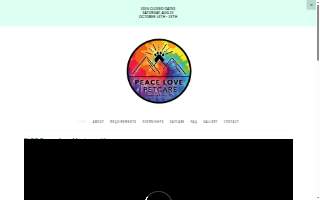 Peace Love Petcare website