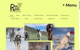 Red Rover Resort website