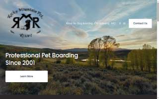 Rocky Mountain Pet Resort website