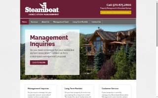 Steamboat Association Management website