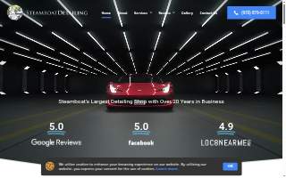 Steamboat Detailing Inc website