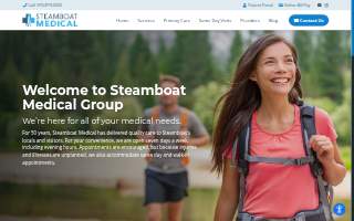 Steamboat Medical Group website