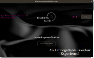 Boudoir by Nicole website