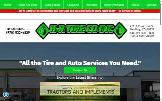 H-R Tire Co., Inc. website
