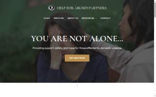 Help For Abused Partners website