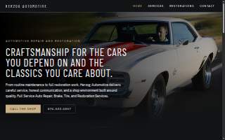 Herzog Automotive website