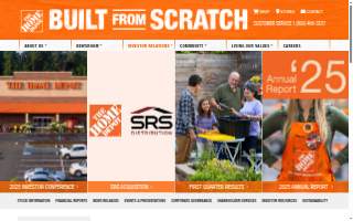 Home Services at The Home Depot of Sterling website
