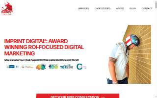 Imprint Digital website