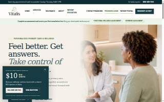 Vitalis Medical Weight Loss & Wellness website