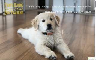 Front Range Dog Training website