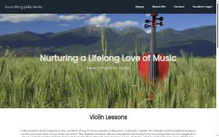 Karen Pring Violin Studio website