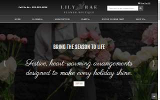 Lily Rae Flowers of Louisville website