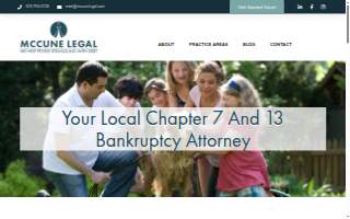 McCune Legal website