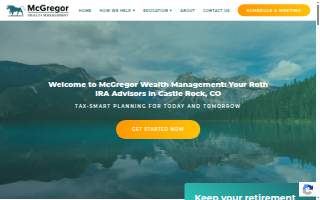McGregor Wealth Management website