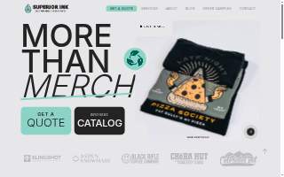 Superior Ink Printing & Embroidery website