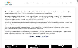 Target website