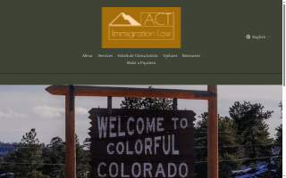 ACT Immigration Law website