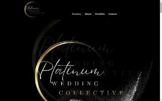 Platinum Wedding Collective website