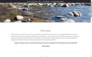 Three Peaks Counseling website