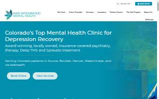 Axis Integrated Mental Health - Westminster website