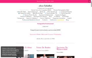 Caballero Portraits & Photobooths website