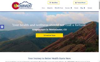 Colorado Acupuncture and Wellness website