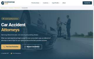 Colorado Car Accident Lawyers website