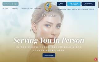 Complete Eye Care website
