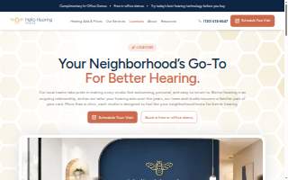 Hello Hearing Studios website