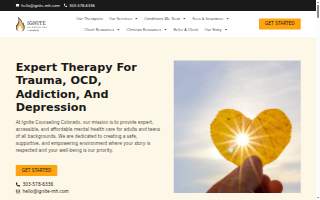 Ignite Counseling Colorado - Westminster website
