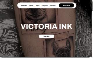 Victoria Ink website