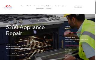 5280 Appliance Repair of Wheat Ridge website